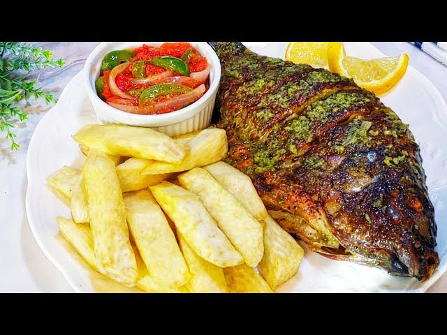POISSON DE MER CORVINA FRIT OU BRAISE