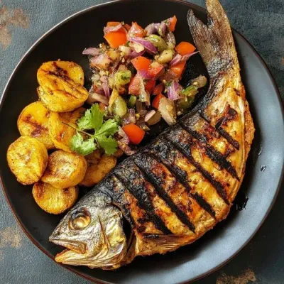 POISSON MOSSEKA +  MANIOC