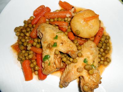 AIL DE POULET PETIT POIS