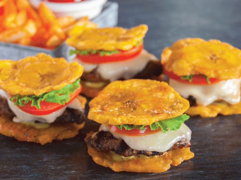 PLAINTAIN BURGER