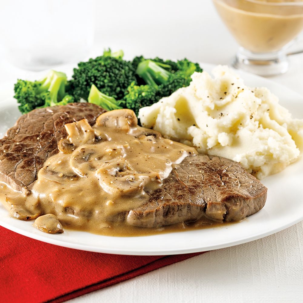 STECK VIANDE A LA CREME FRAICHE