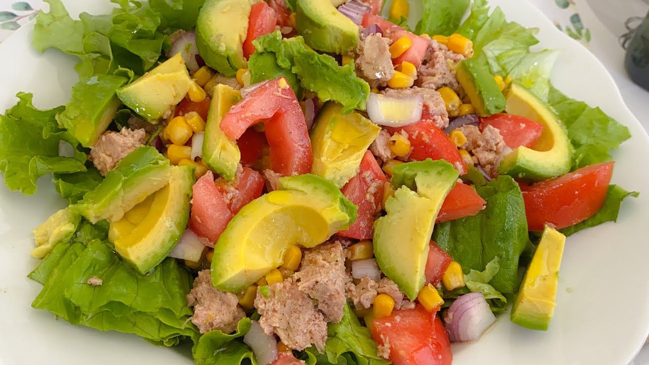 SALADE AVOCAT AU THON