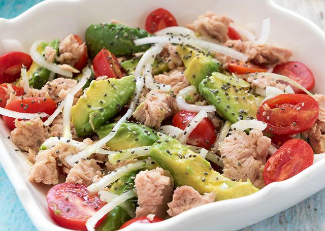 SALADE AVOCAT AU THON