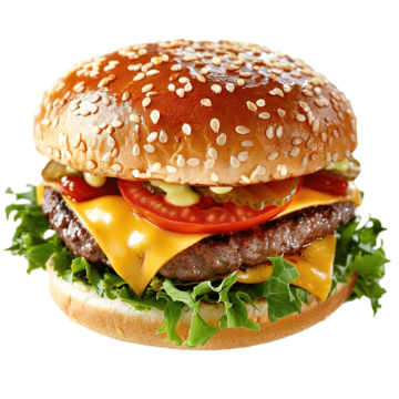 BURGER AU FROMAGE (CHEESE BURGER)