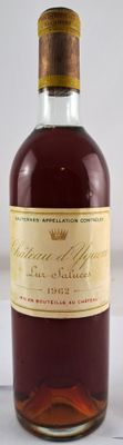 1962 Château d&#39;Yquem, Sauternes Premier Grand Cru Classé , Bordeaux