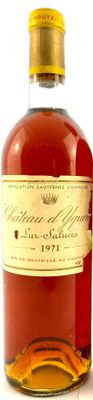 1971 Château d&#39;Yquem, Sauternes Premier Grand Cru Classé , Bordeaux