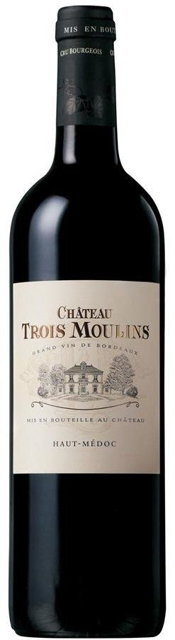 2016 Château Trois Moulins, Haut-Médoc Cru Bourgeois, Bordeaux (case of 6)