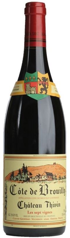 2024 Côte de Brouilly 'Les Sept Vignes', Château Thivin, Beaujolais