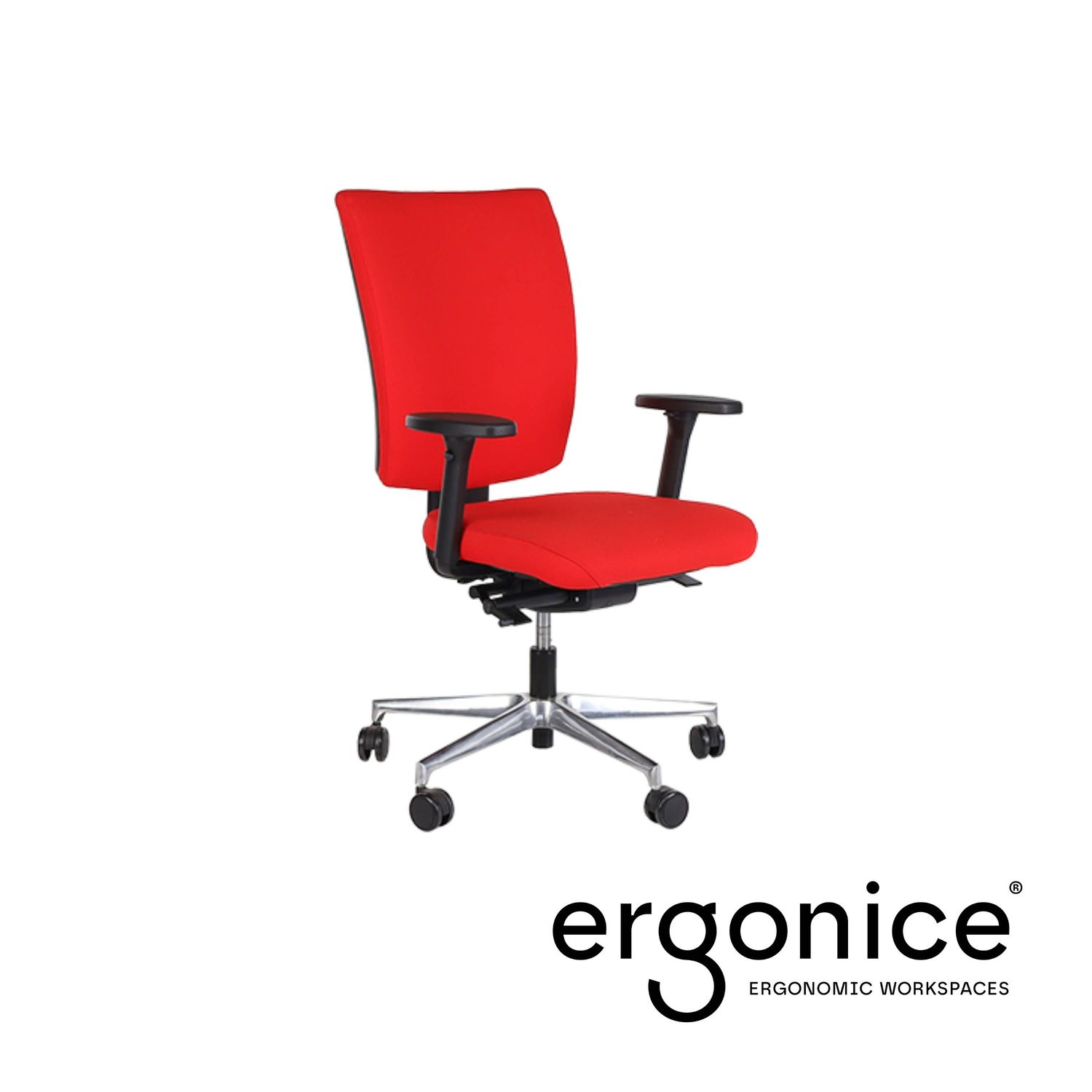 Ergonice NPR bureaustoel Rood