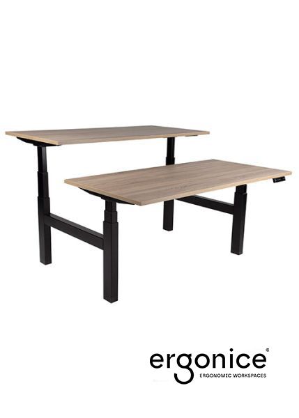DUO RISE ELEKTRISCH VERSTELBAAR BUREAU ERGONICE