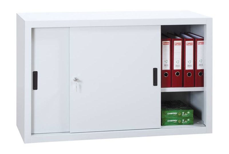 SLC schuifdeurkast 75x160 grijs