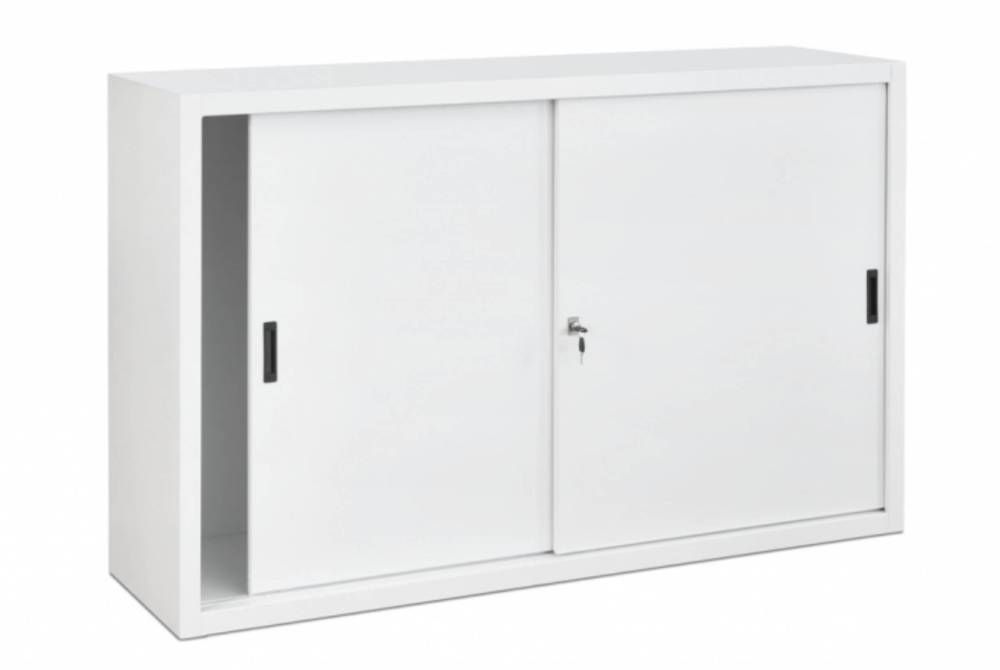 SLC schuifdeurkast 100x160x45 grijs