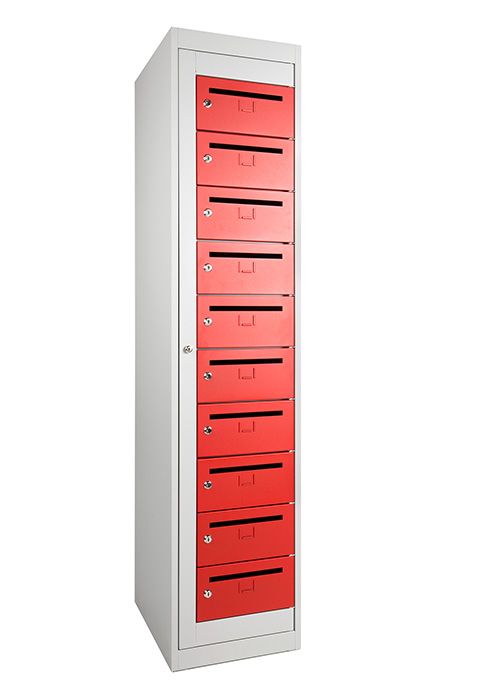 MBC.10-Grijs/Rood