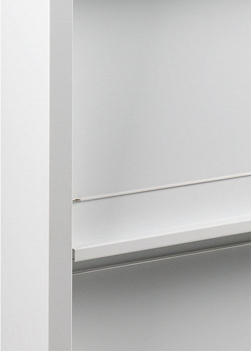 Tijdschriftenkast  MGC FS.2 wit