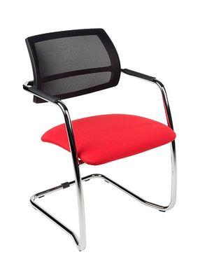 Vergaderstoel MAGENTIX Mesh-rood magentix