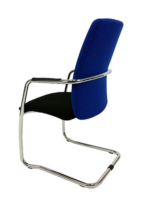 Vergaderstoel MAGENTIX XL blauw-zwart