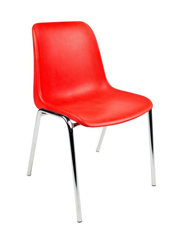 Kuip kantinestoel 22 rood
