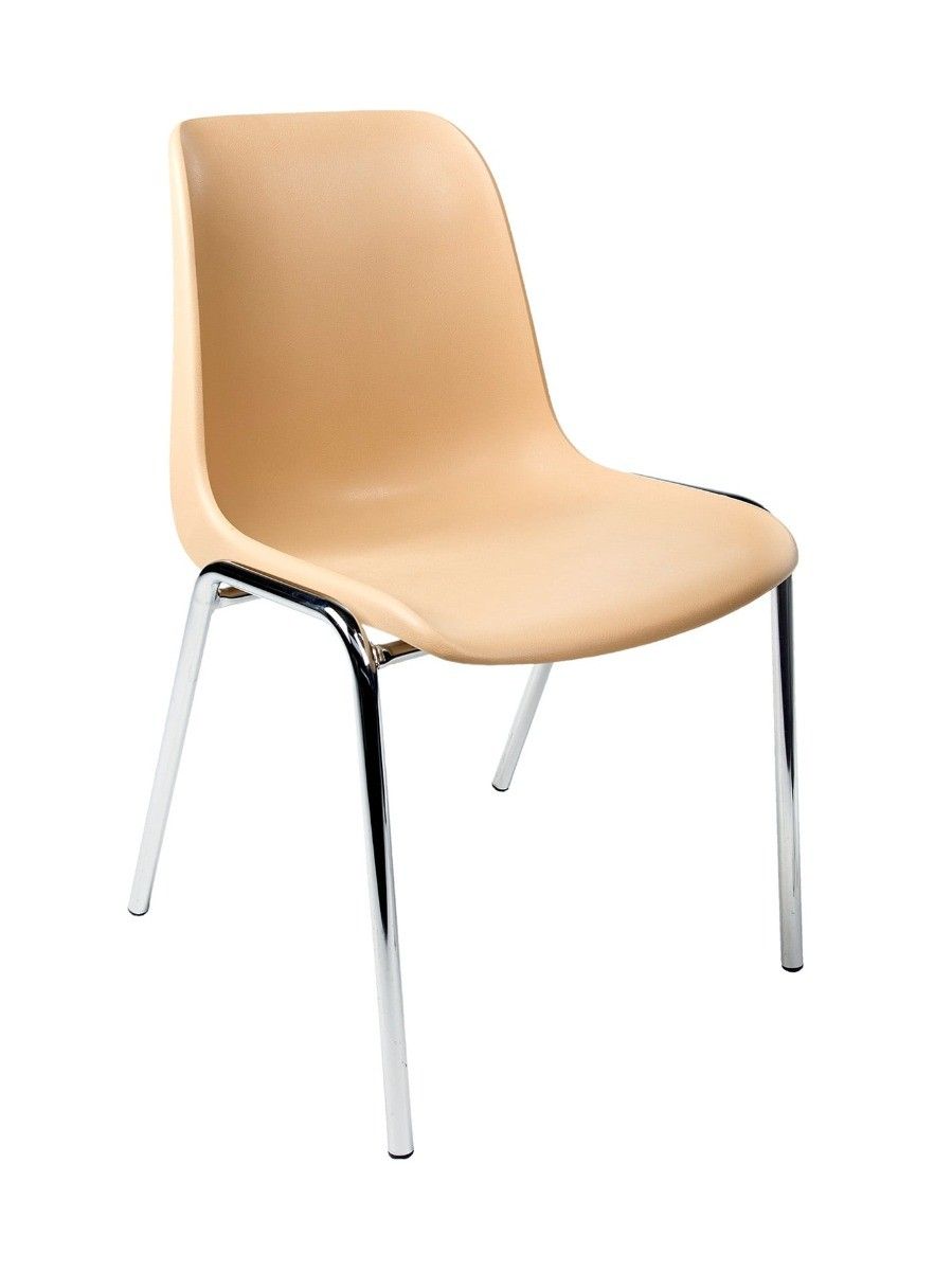 Kuip kantinestoel 22 beige