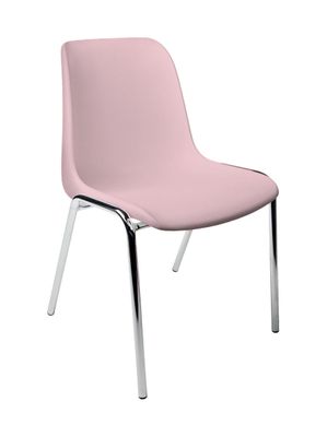 Kuip kantinestoel 18 roze