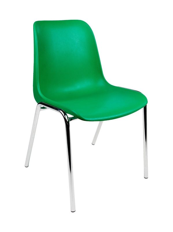 Kuip kantinestoel 18 groen 02