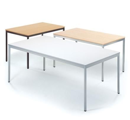 RM Kantinetafel 200 x 100 cm Antraciet/Grijs