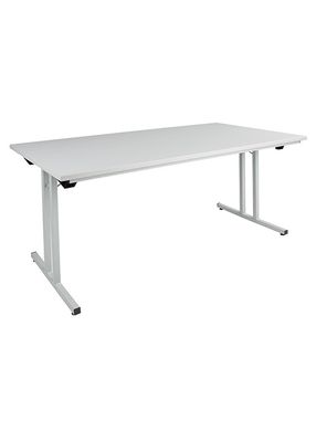 FTB Kantinetafel 120 x 80 cm Grijs/Grijs T-poot