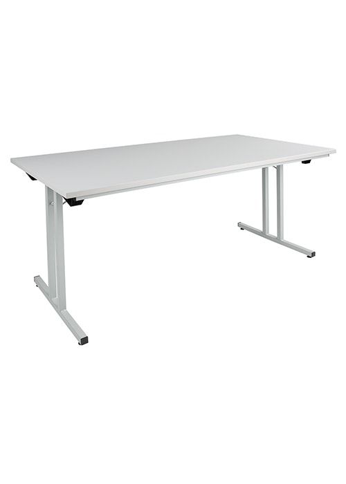 FTB Kantinetafel 120 x 80 cm Grijs/Grijs T-poot