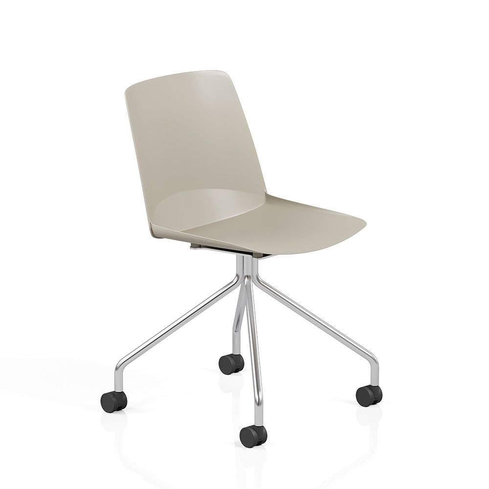 Ergonice Douro 4-Spoke grijs chrome