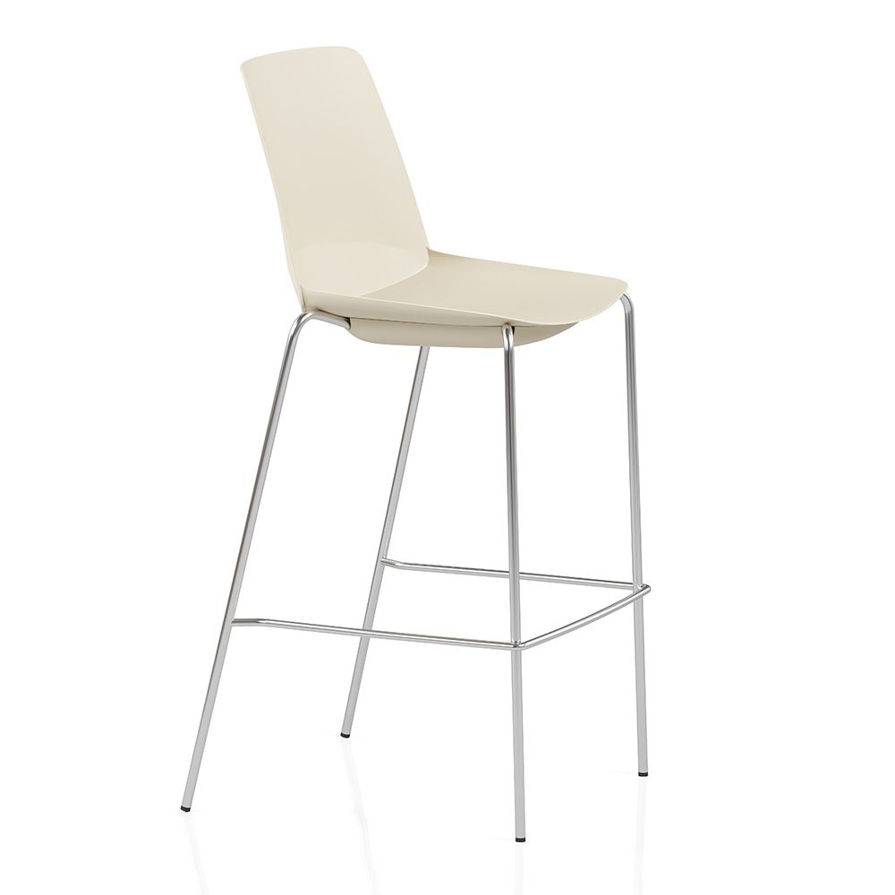 Ergonice Douro High ivoor chrome