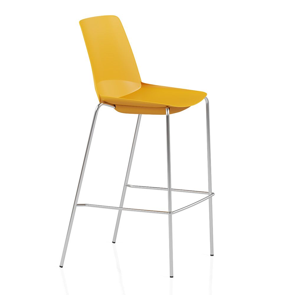 Ergonice Douro High geel chrome