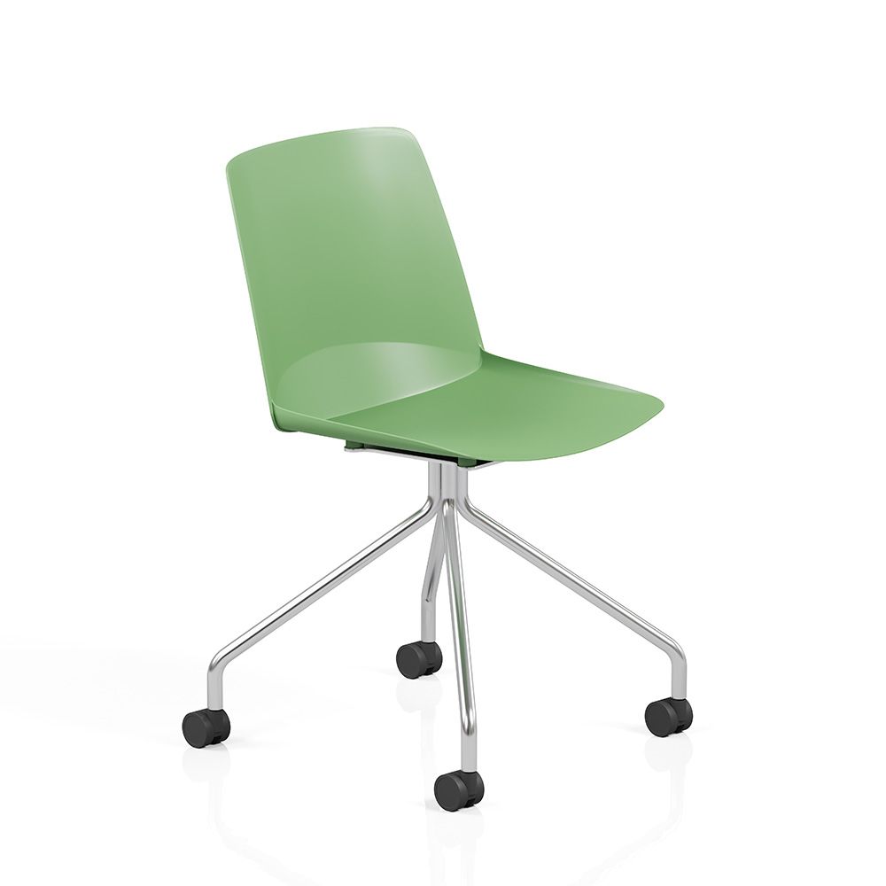 Ergonice Douro 4-Spoke groen Chrome