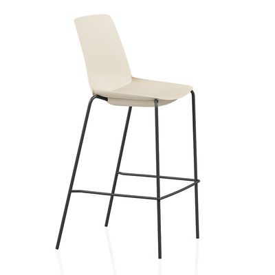 Ergonice Douro High ivoor zwart