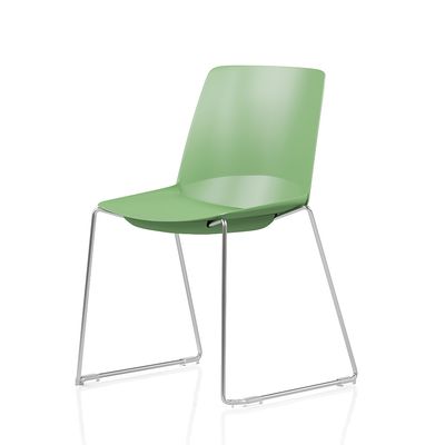 Ergonice Douro Sled groen chrome