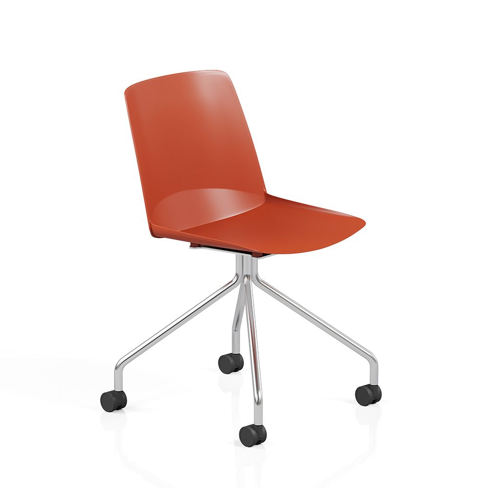 Ergonice Douro 4-Spoke rood chrome