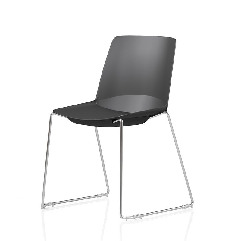 Ergonice Douro Sled zwart chrome