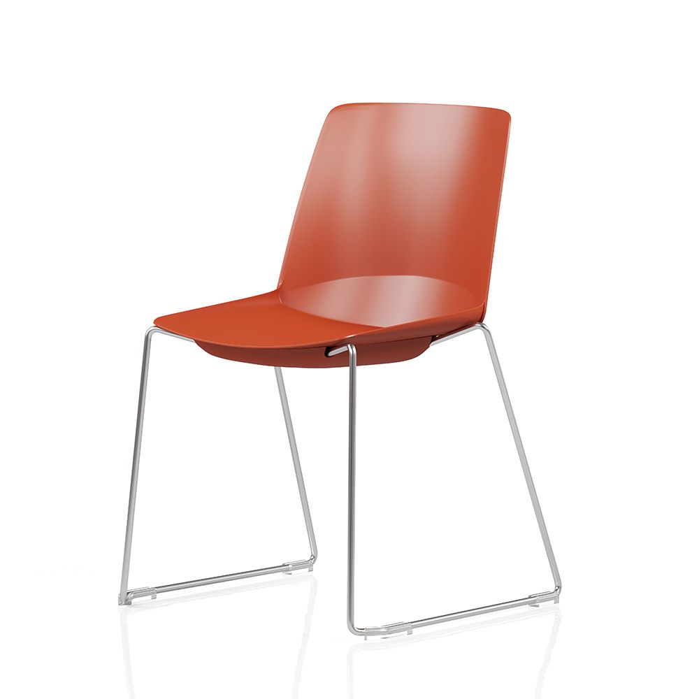 Ergonice Douro Sled rood chrome