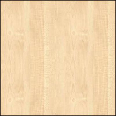 Blad rechthoek 180 x 80cm ahorn