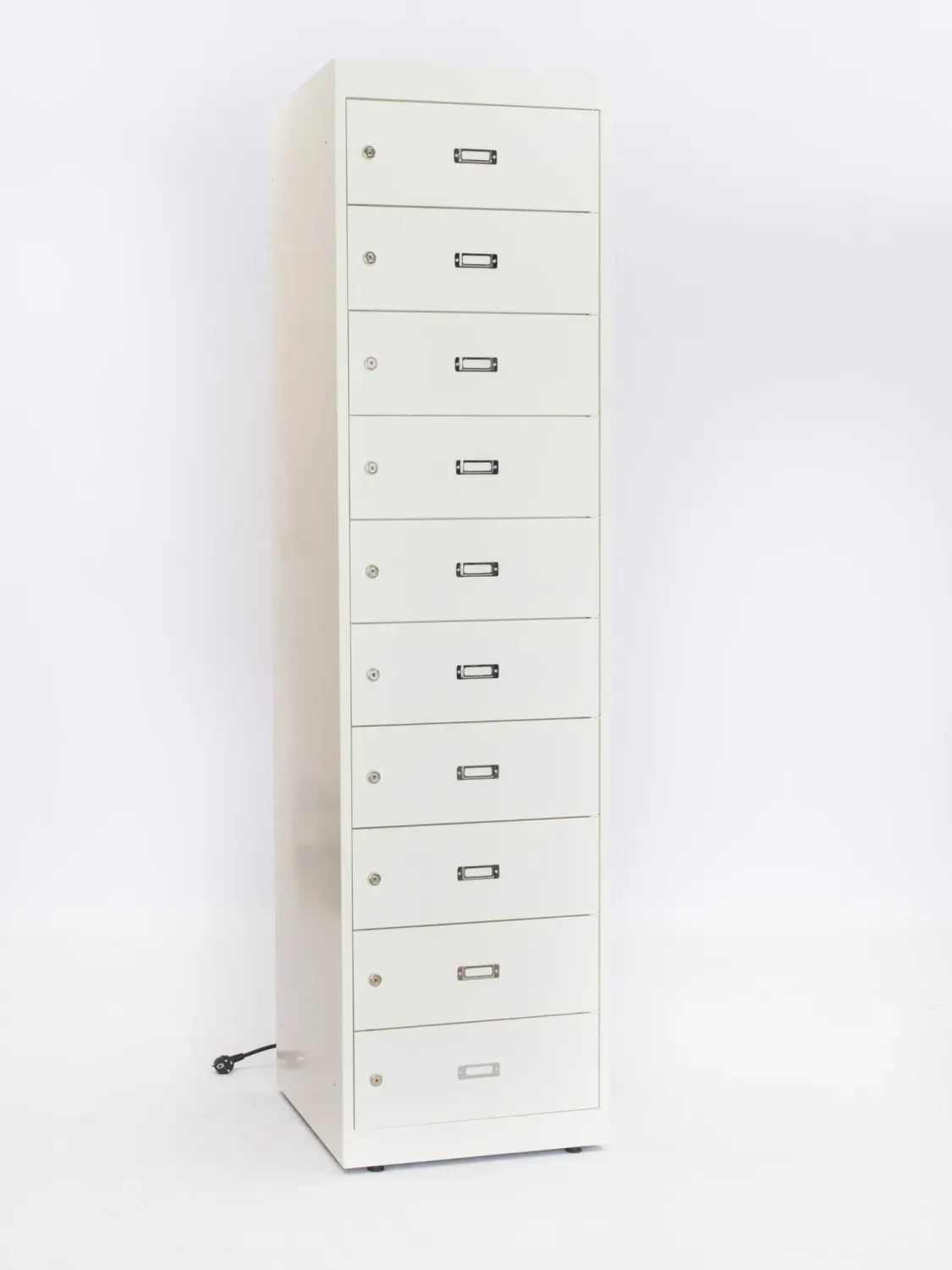 Laptop Lockerkast 10-vaks met Oplaadfunctie – Veilig Opslaan & Opladen