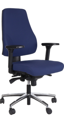 Monza NPR bureaustoel blauw