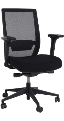 C02 Bureaustoel Zwart