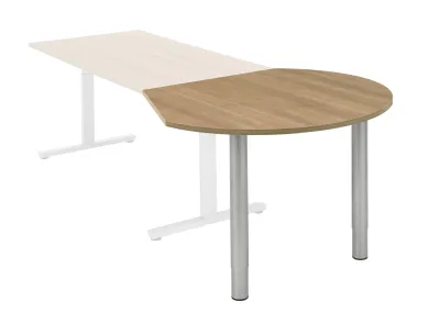 Druppelvormig schakel- en aanbouwelement