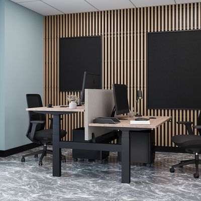 DUO RISE ELEKTRISCH VERSTELBAAR BUREAU ERGONICE