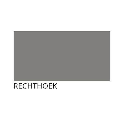 Blad rechthoek 200 x 100cm wit Blad rechthoek 200 x 100cm wit
