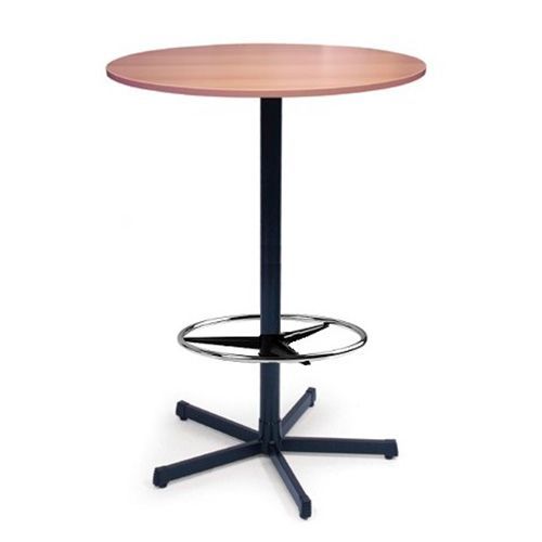 Ecoro Statafel Rond 80 cm Zwart/Havanna