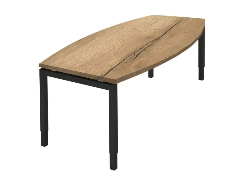 Vergadertafel met Tonvormig Blad – Modern Design & Ruimtelijke Uitstraling