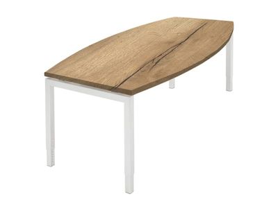 Vergadertafel met Tonvormig Blad – Modern Design & Ruimtelijke Uitstraling