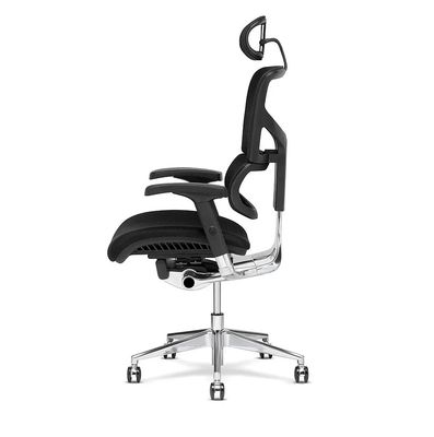 PLATINUM Directiestoel – Luxe Ergonomische Bureaustoel met Aluminium Design