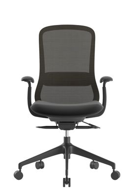 ERBI Ergonomische Bureaustoel – 4D Armleuningen – Mesh Rugleuning – Memory Foam Zitting – Zwart