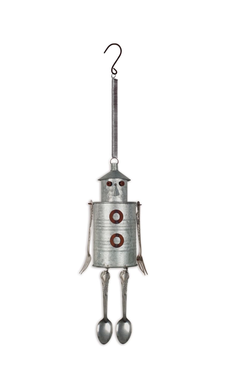 Small Tin Man Bouncy Wind Chime