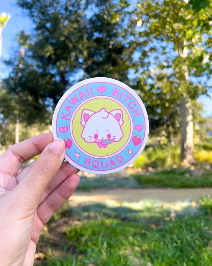 Kawaii Bitch Squad Sticker